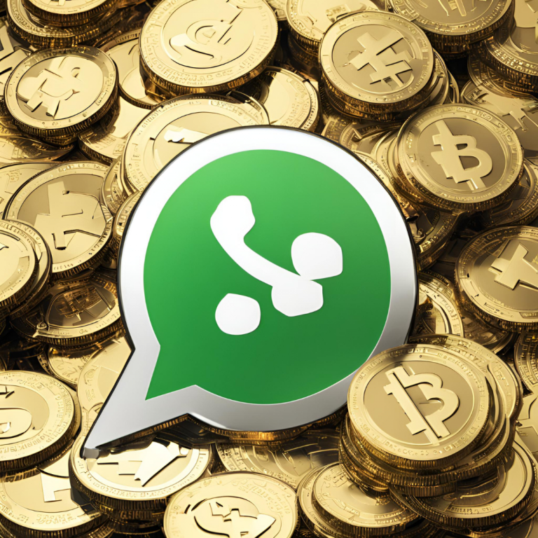 WhatsApp is an application that can help you for your crypto and bitcoin investments
