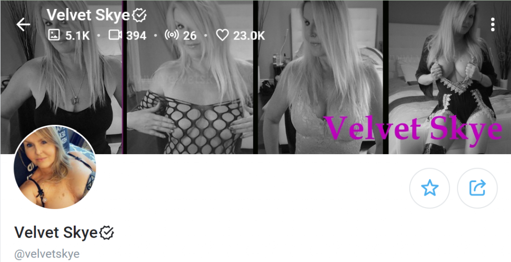 Velvetskye, Ontarion MILF on OnlyFans