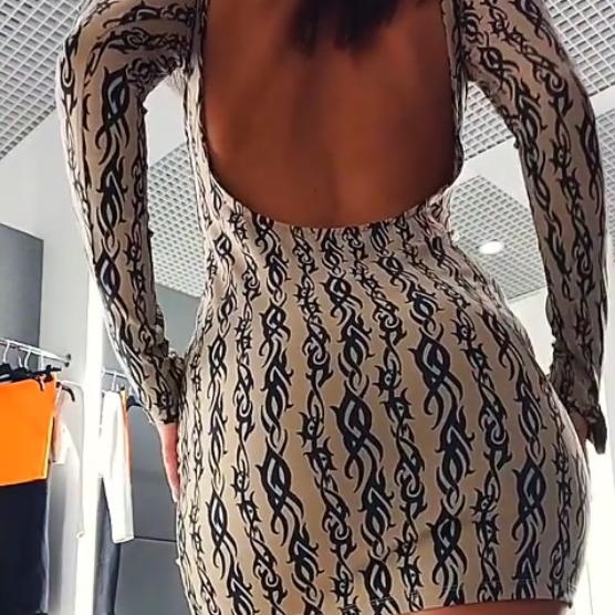 Do you like my dress from the back?