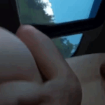 Woman getting fucked in car