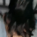 gorgeous brunette going rough during doggy style