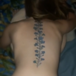 college girl on all fours getting pounded from behind